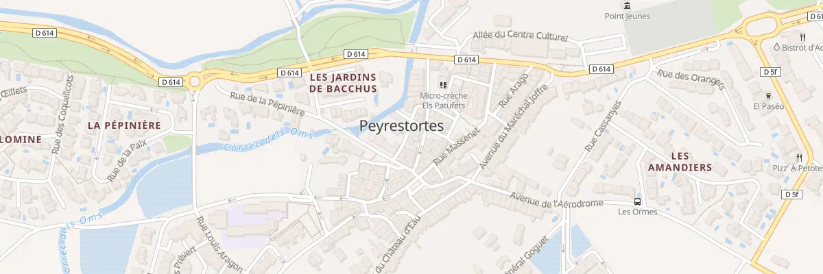 Plan du 5 Rue Boileau à Peyrestortes