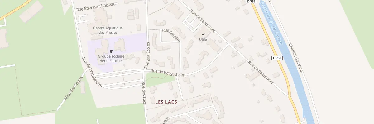 Plan du 4 Rue Ampère à Belleville-sur-Loire