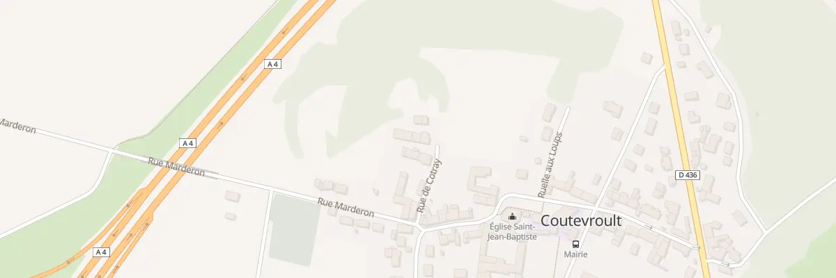 Plan du 9B Rue de Cotray à Coutevroult