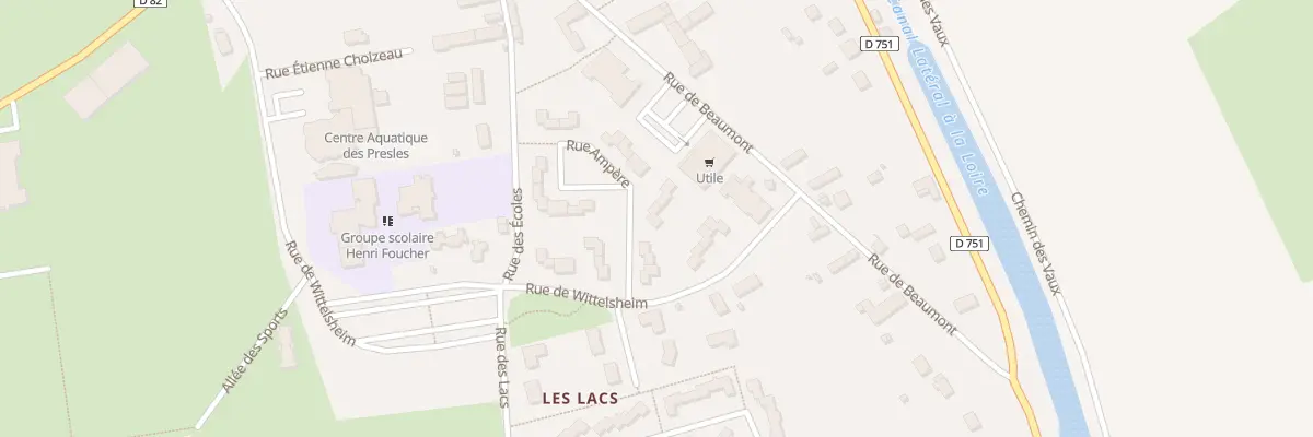 Plan du 6 Rue Ampère à Belleville-sur-Loire