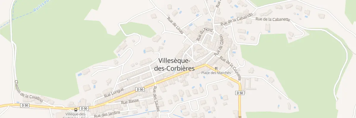 Plan du 16 Rue du Barry à Villesèque-des-Corbières