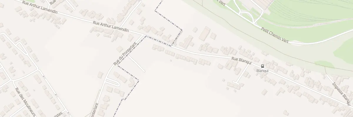 Plan du 117 Rue Blanqui à Méricourt