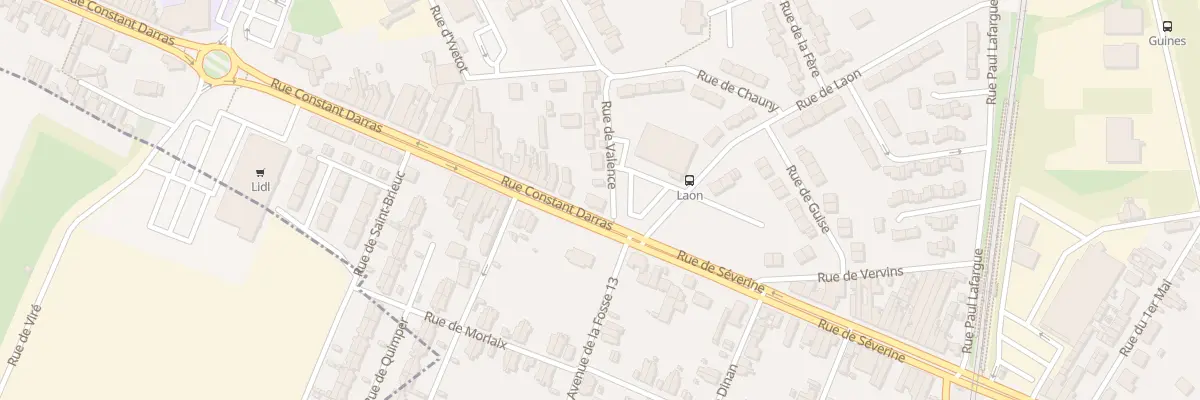 Plan du 99 Rue Constant Darras à Sallaumines