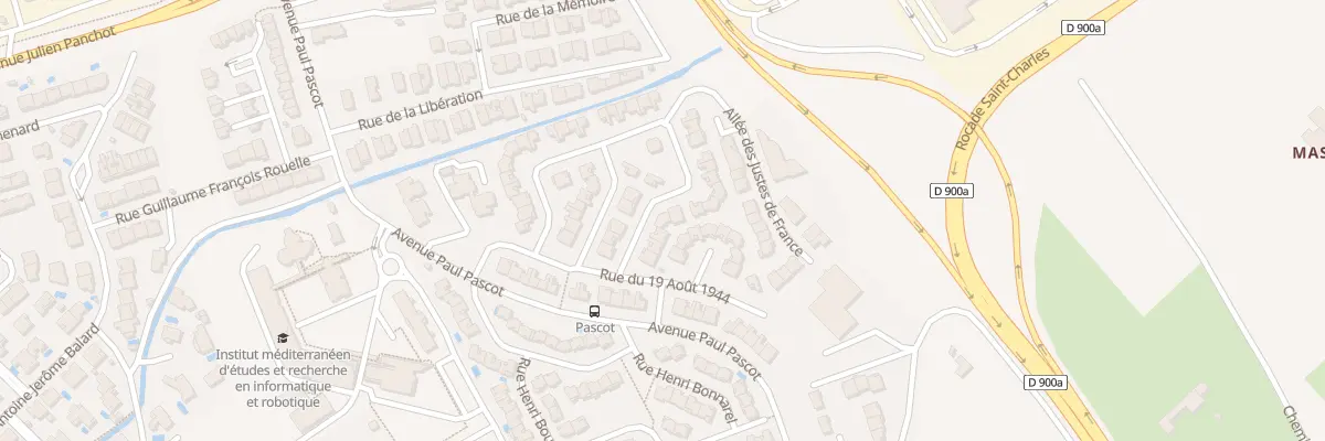 Plan du 8 Rue Medailles de la Resistance à Perpignan