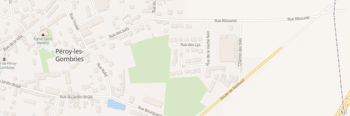 Plan du 26 Rue des Marguerites à Péroy-les-Gombries