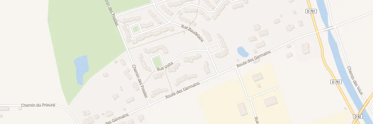 Plan du 5 Rue Volta à Belleville-sur-Loire