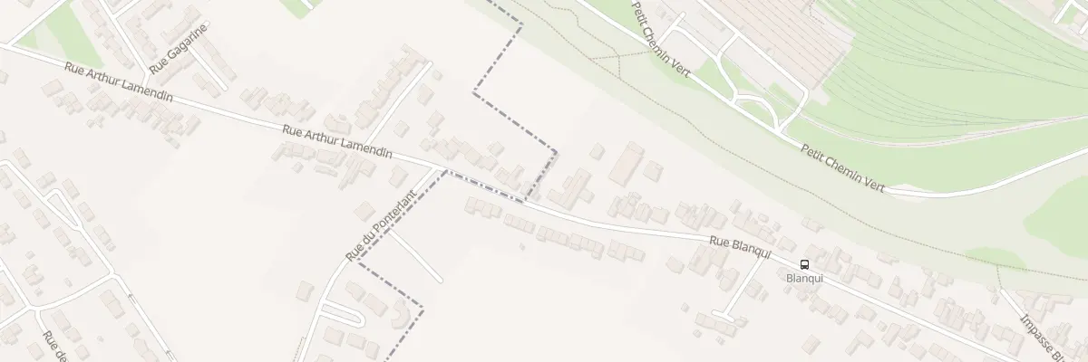 Plan du 118 Rue Blanqui à Méricourt