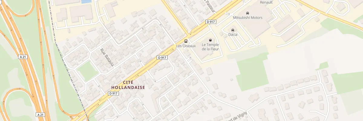 Plan du 21 Rue du 14 Juillet à Loison-sous-Lens