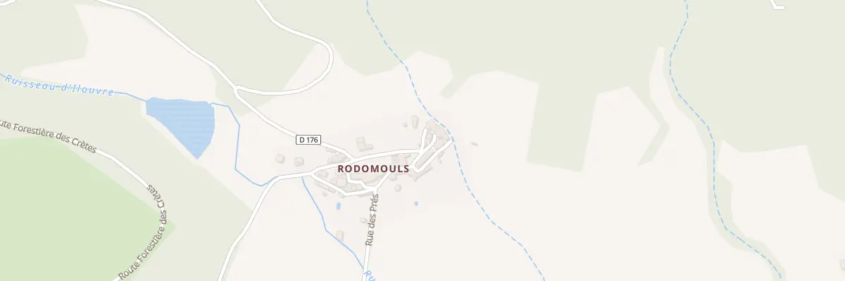 Plan du 5127 Rodomouls à Pardailhan