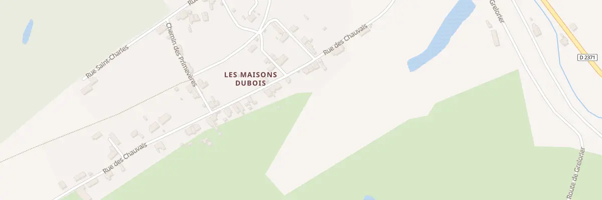 Plan du 37 Rue des Chauvais à Bézenet