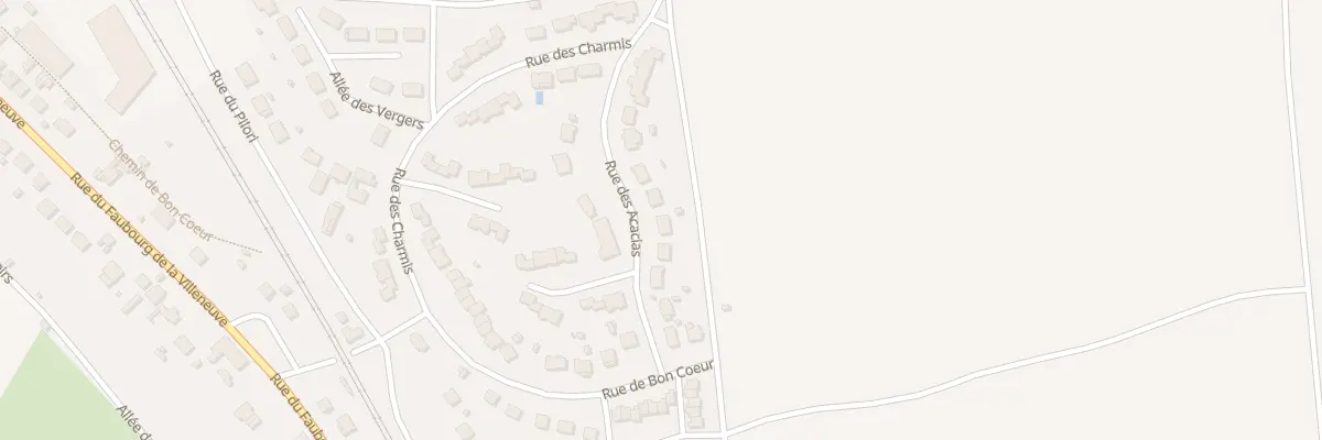 Plan du 10 Rue des Acacias à Bonny-sur-Loire