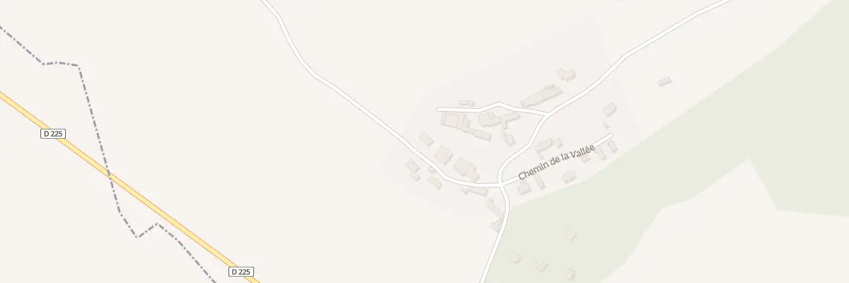 Plan du 2 Che de la Grande Borne à Paley