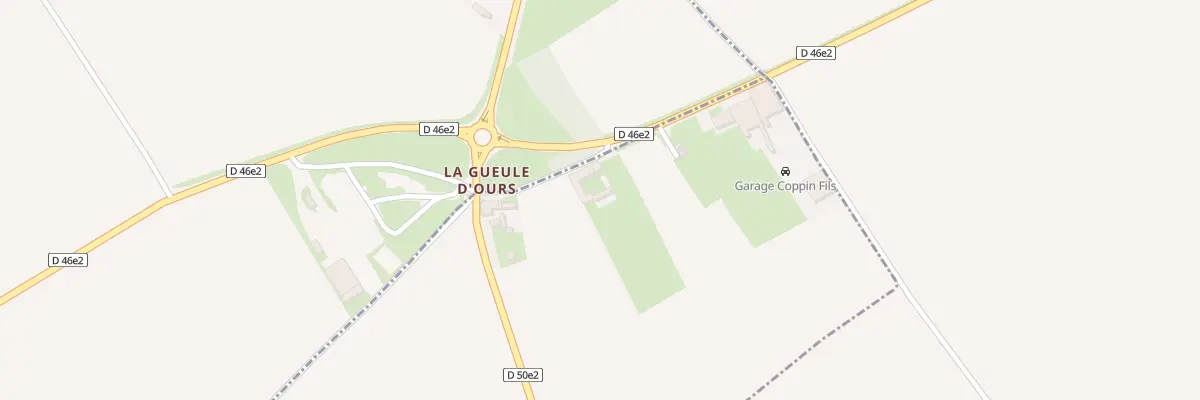 Plan du 5 Le Ham de la Gueule d’Ours à Willerval