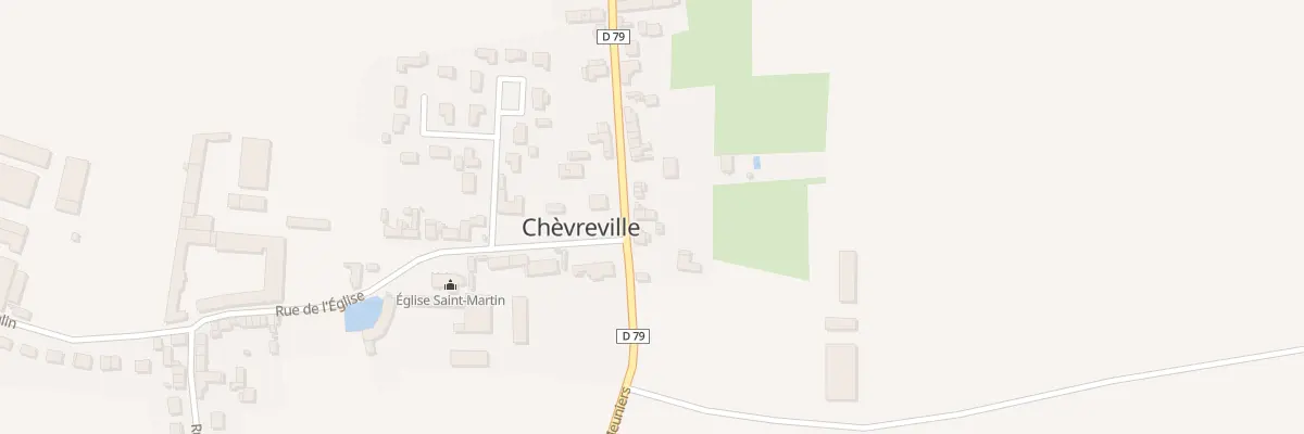 Plan du 4 Rue des Meuniers à Chèvreville
