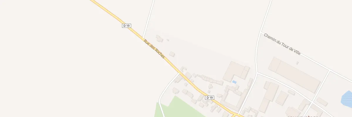 Plan du 1 Rue des Roches à Chèvreville