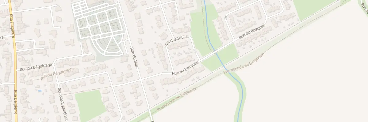 Plan du 44 Rue du Bosquiel à Erquinghem-Lys