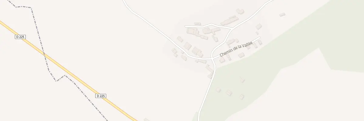 Plan du 3 Che de la Grande Borne à Paley