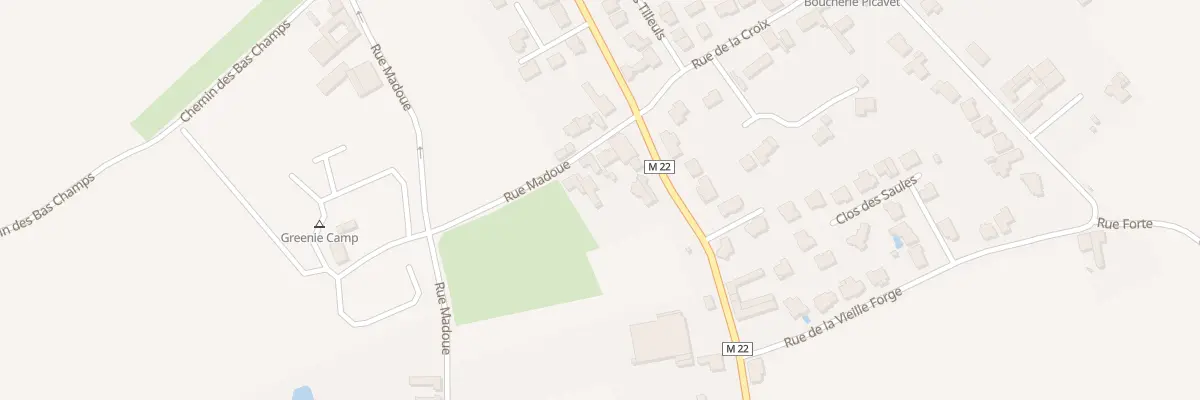 Plan du 6 Rue Madoue à Herlies