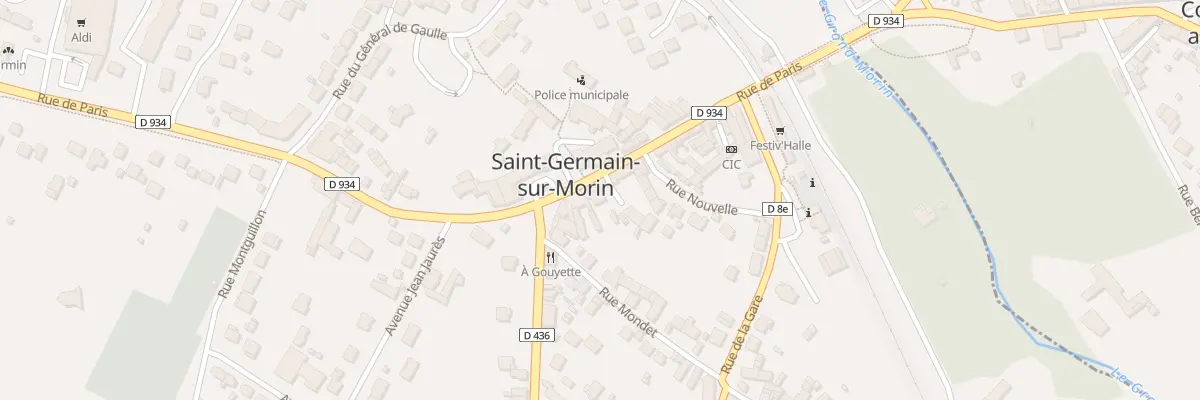 Plan du 21 Rue de Paris à Saint-Germain-sur-Morin