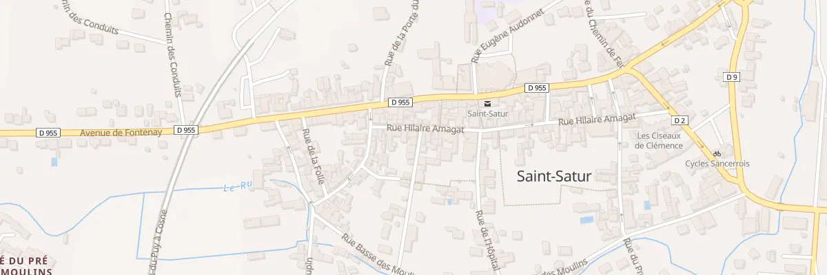 Plan du 53 Rue Hilaire Amagat à Saint-Satur