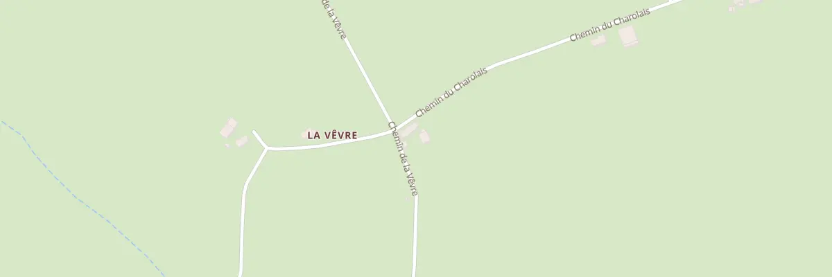 Plan du 5456 La Vevre à Cérilly