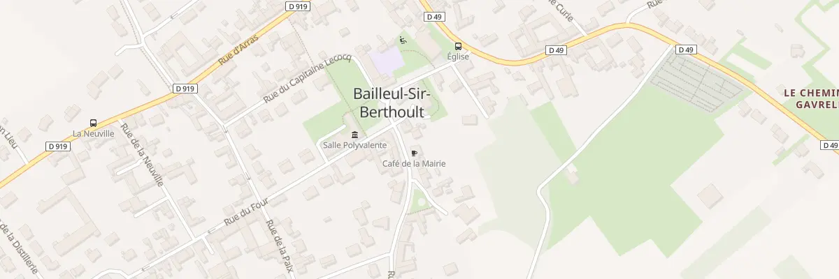 Plan du 15 Rue de Fampoux à Bailleul-Sir-Berthoult