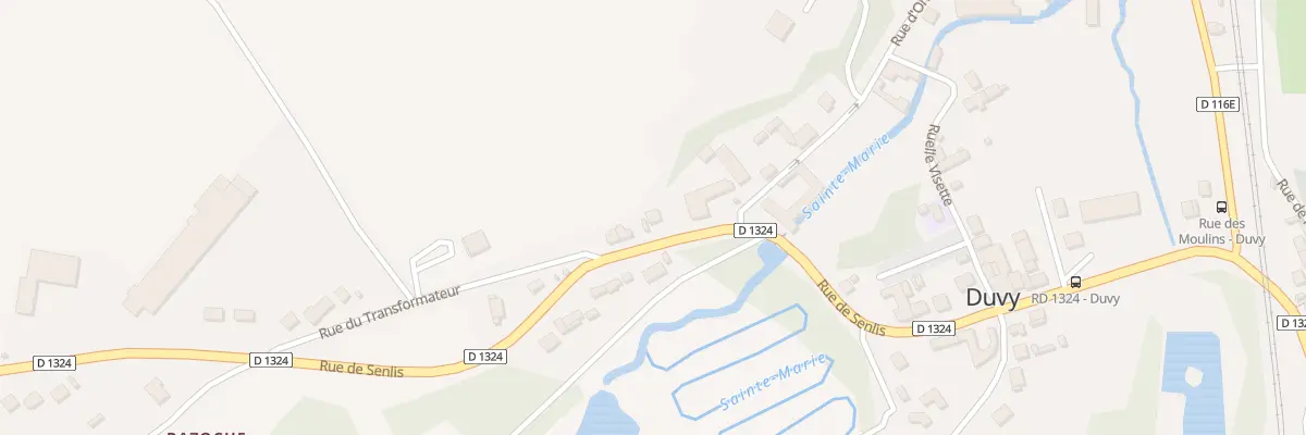 Plan du 45 Rue de Senlis à Duvy