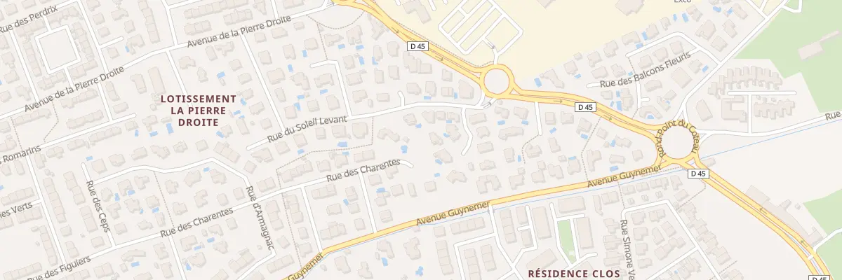 Plan du 35 Rue des Charentes à Saint-Estève