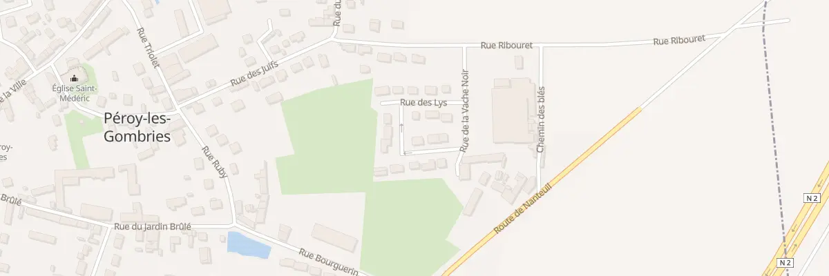 Plan du 48 Rue du Muguet à Péroy-les-Gombries