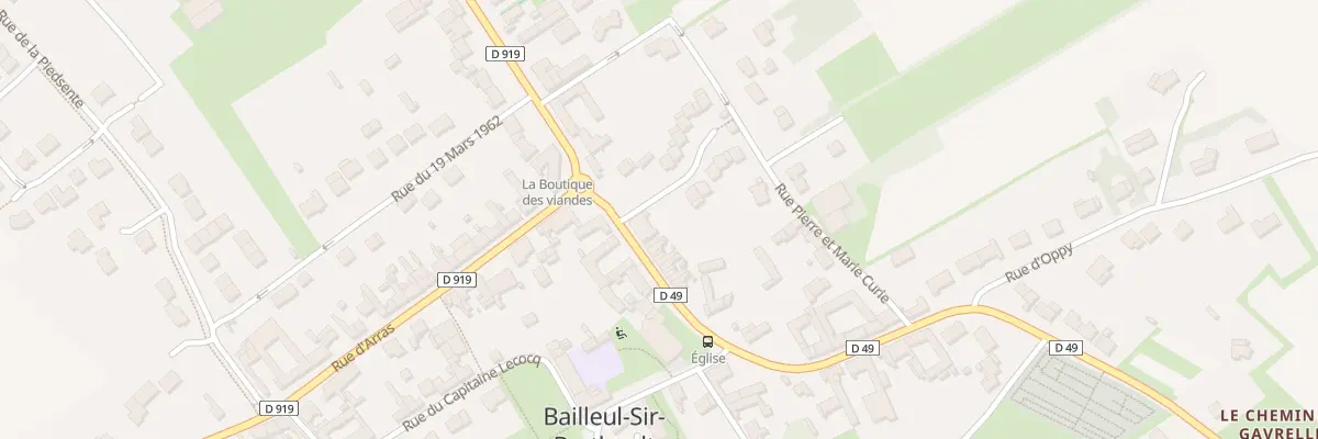Plan du 3 Rue de Gavrelle à Bailleul-Sir-Berthoult