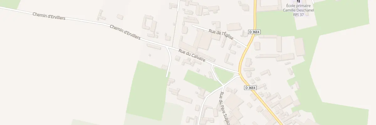 Plan du 8 Rue du Calvaire à Mory