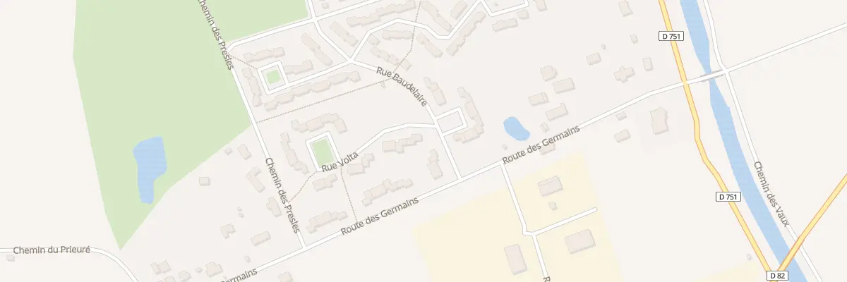 Plan du 1 Rue Volta à Belleville-sur-Loire