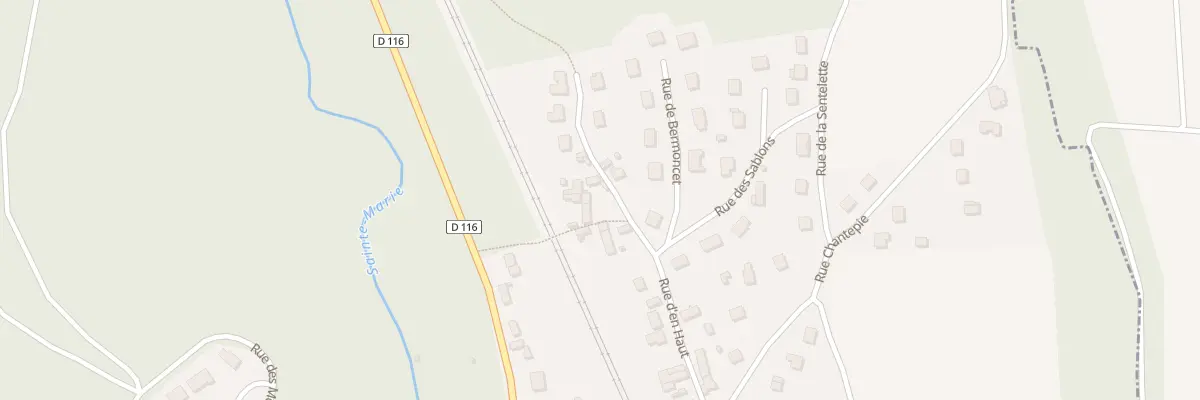 Plan du 17 Rue d’En-Haut à Glaignes