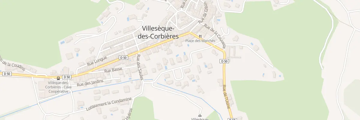 Plan du 8 Rue de la Fontaine des Prés à Villesèque-des-Corbières