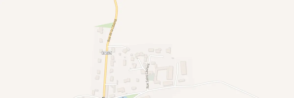 Plan du 1 Cour Saint Blaise à Gesvres-le-Chapitre