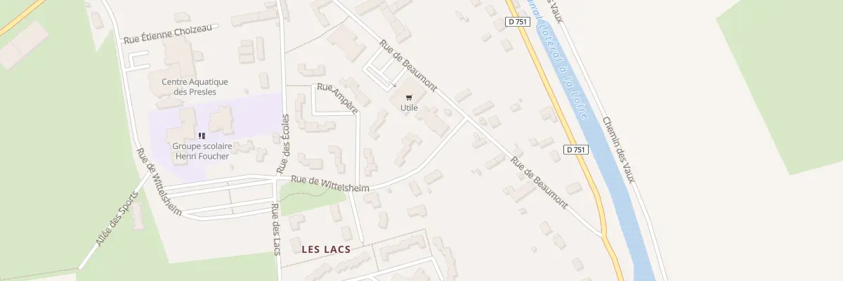 Plan du 2 Rue Wittelsheim à Belleville-sur-Loire