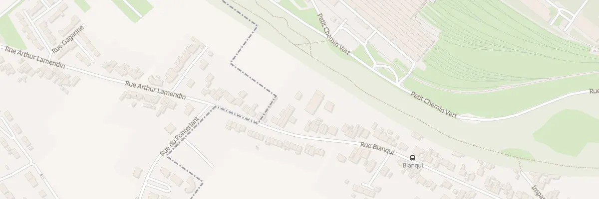 Plan du 110 Rue Blanqui à Méricourt
