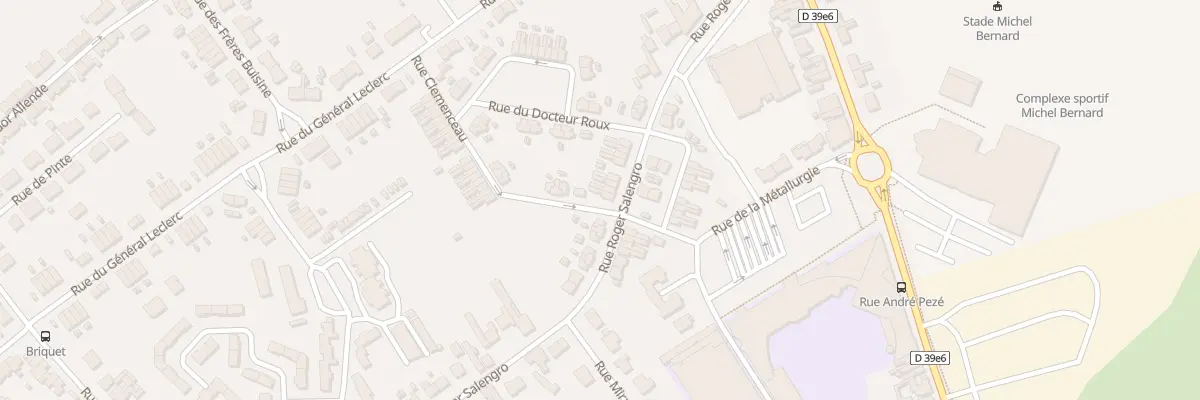 Plan du 72 Rue Roger Salengro à Wingles