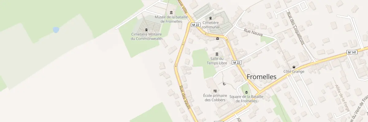 Plan du 17B Rue des Vaulx à Fromelles