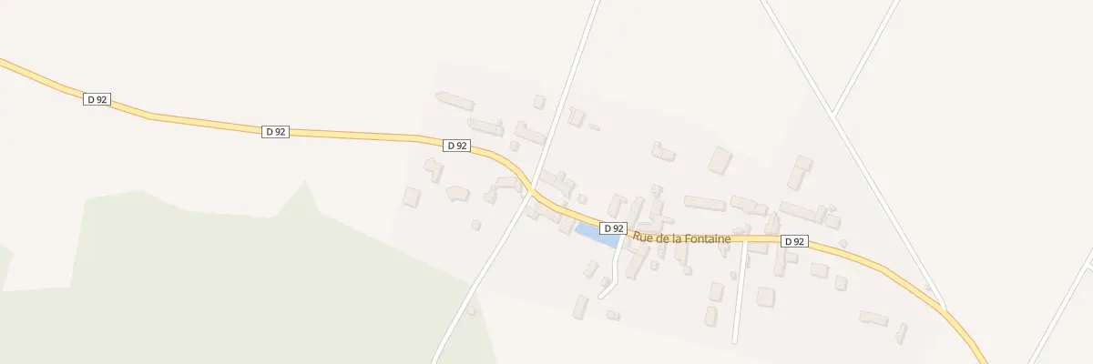Plan du 56 Rue de la Fontaine à Villemaréchal