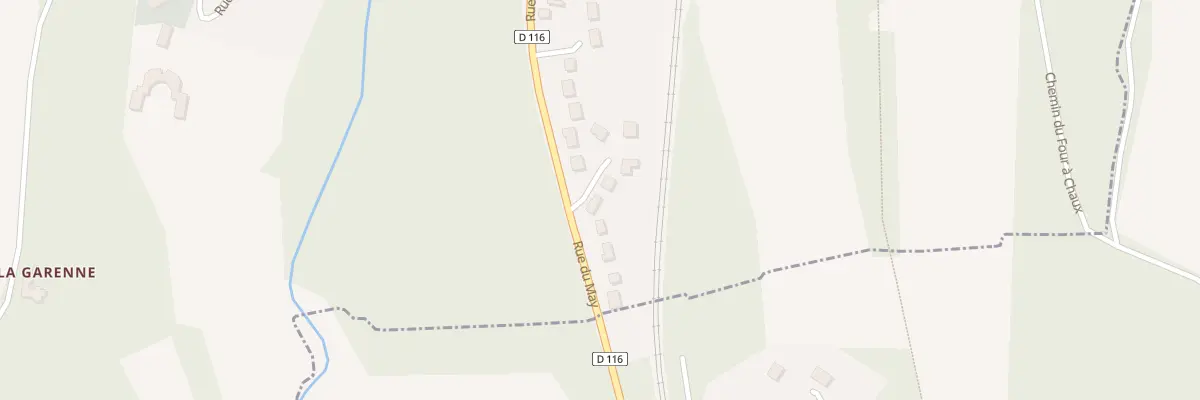 Plan du 2 Rue Henry Bertier de Sauvigny à Glaignes