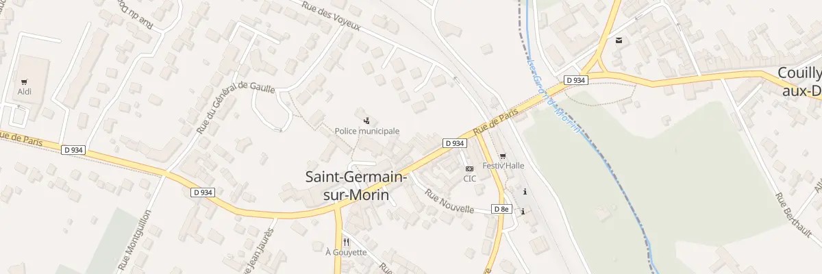 Plan du 6 Rue de Paris à Saint-Germain-sur-Morin