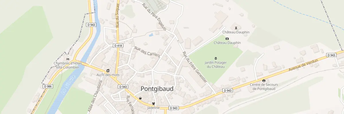 Plan du 4 Rue des Chaumes à Pontgibaud