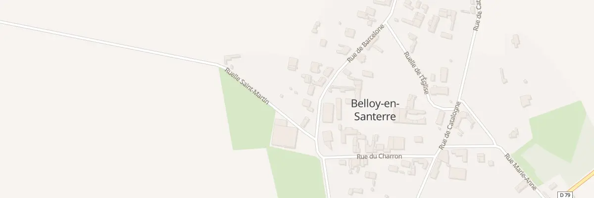 Plan du 9 Rue de Barcelone à Belloy-en-Santerre