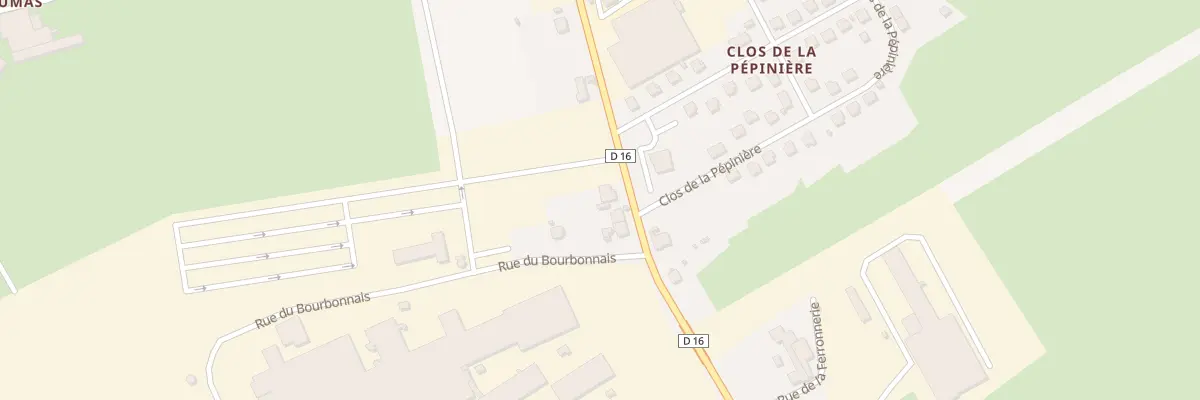 Plan du 5 Rue Emile Guillaumin à Villefranche-d’Allier