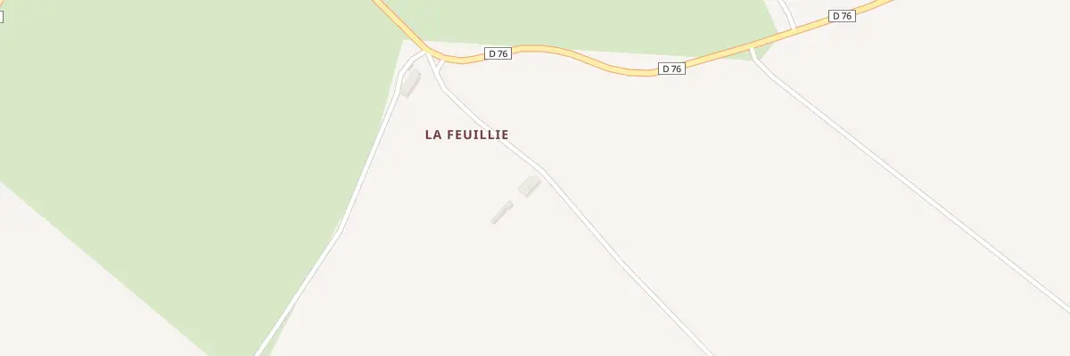 Plan du 144 La Feuillie à Sagonne