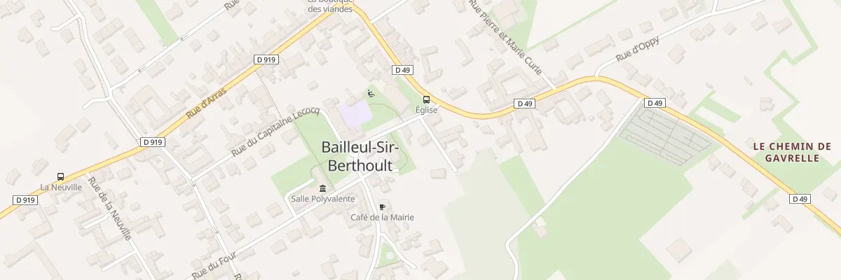 Plan du 9B Rue du Huit Mai à Bailleul-Sir-Berthoult