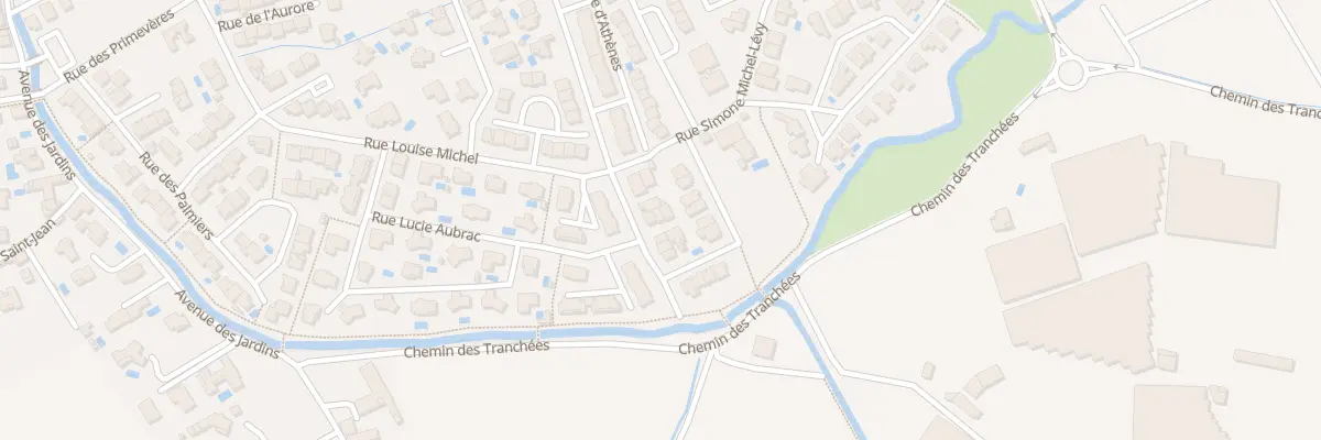 Plan du 57 Rue d’Athenes à Saint-Estève