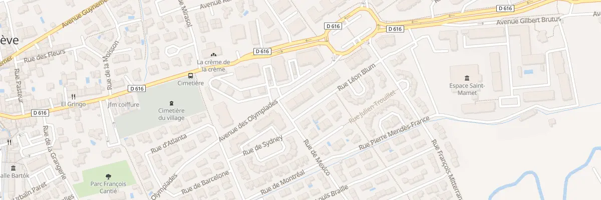 Plan du 12 Rue Léon Blum à Saint-Estève