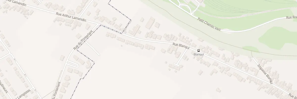 Plan du 99 Rue Blanqui à Méricourt